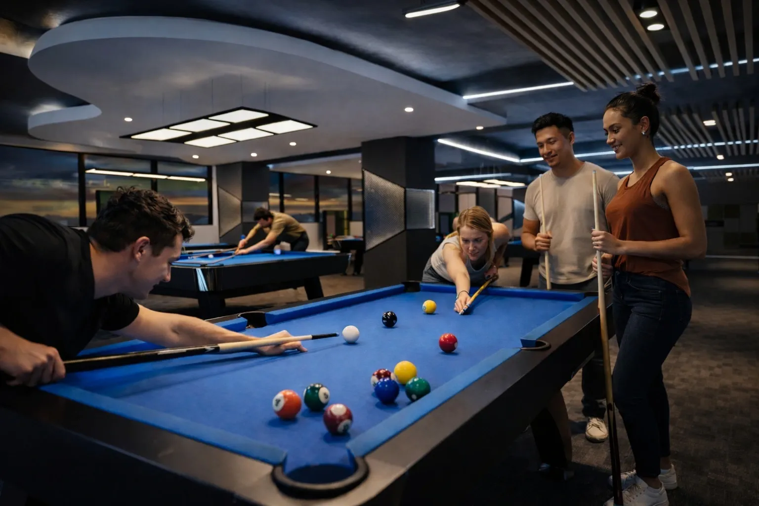 GF Social Hub - Billiard Area